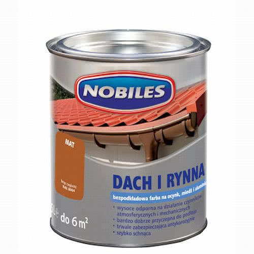 Gruntoemalia dach i rynna