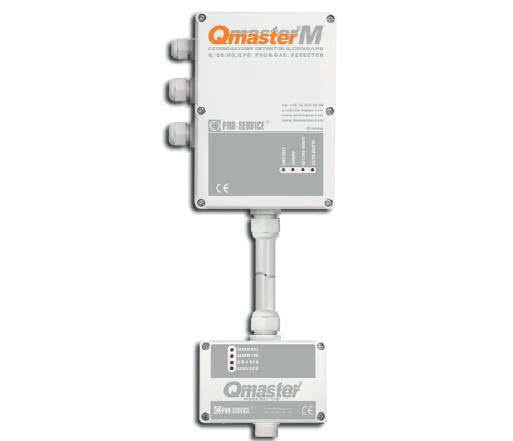Czterogazowy Detektor Qmaster O2/CO/NO2/LPG G/EEEP/RS485 (wersja z wyjściem RS485)