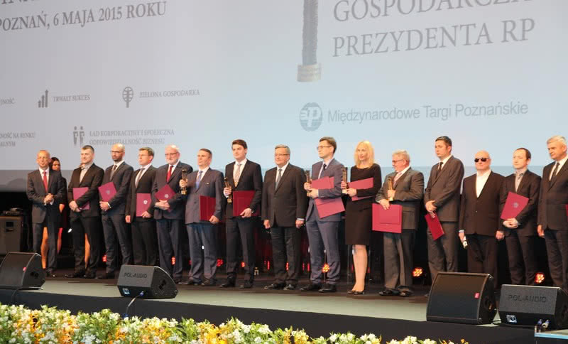 OKNOPLAST wśród 16 najlepszych przedsiębiorstw wyróżnionych przez Prezydenta RP