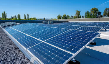 PAROC Solar - niezawodna izolacja dachów płaskich pod fotowoltaikę