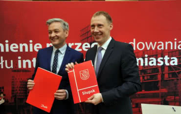 Słupsk i Danfoss Poland działają na rzecz rozwoju inteligentnego miasta