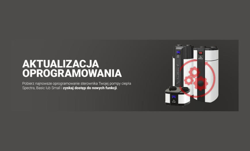 Aktualizacja oprogramowania sterownika pomp ciepła Galmet!